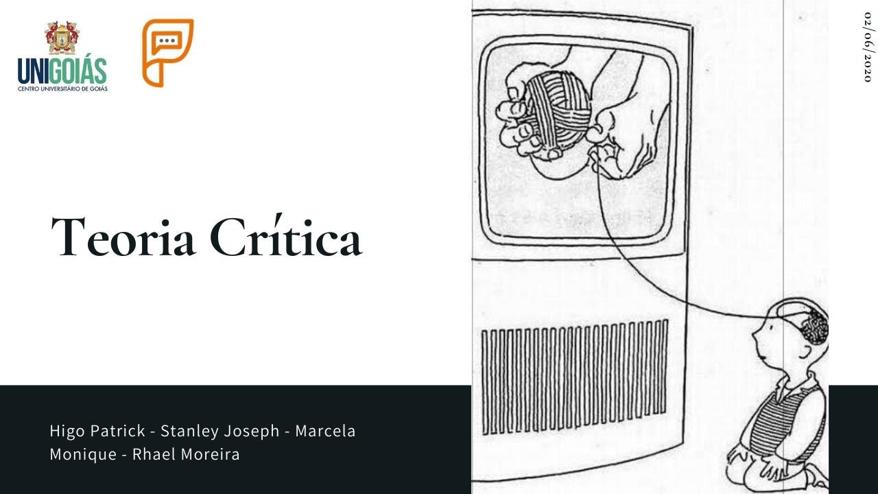 TEORIA CRÍTICA YouTube