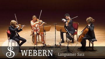 Webern | Langsamer Satz für Streichquartett - Camerata RCO