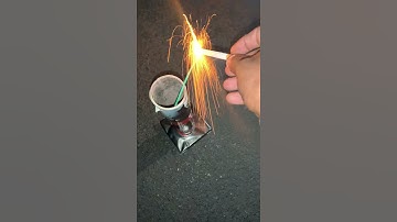 Blowing up some black cat 5 inch shells