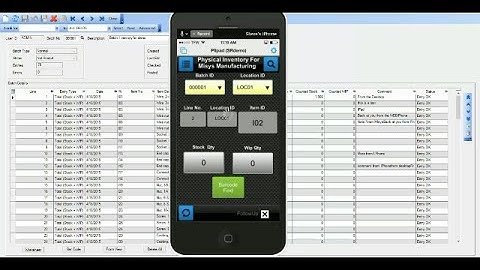 Misys Barcode IPad   IPhone
