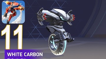 Mech Arena: Robot Showdown - Gameplay Walkthrough part 11 - White Carbon KillShot(iOS, Android)