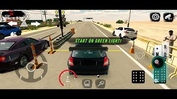 How to complete level of race 1600m in car parking multiplayer 2 game with first car without upgrade