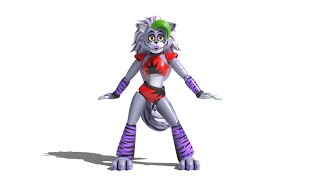 Blender Roxanne Wolf Fnaf Security Breach Dance Animation - Roll N Rock