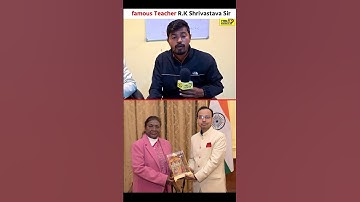 Famous Teacher for Jee Main | IIT Adv. | Mathematics Guru R.K Srivastava Sir |