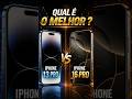 QUAL É O MELHOR ? IPHONE 13 PRO 5G VS IPHONE 16 PRO 5G  #smartphone  #iphone #video  #technology