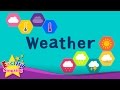 Kids vocabulary - Weather - How's the weather? - Learn English for kids - English educational video