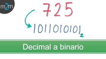 Convertir un número decimal a binario / Sistemas de Numeración 7 de 13