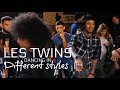 LES TWINS | DANCING IN DIFFERENT STYLES