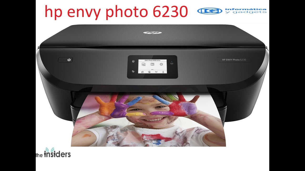 Impresora Multifunción HP Envy Photo 6230 | Unboxing | Primeras impresiones  | The insiders - YouTube