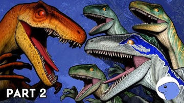 Raptor Squad vs Spinoraptor | Animation (Part 2)