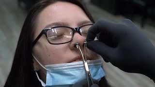 Septum Piercing How to Properly Pierce INSTRUCTIONAL video only Don't try at home screenshot 3