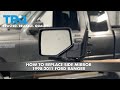 How to Replace Side Mirror 1998-2011 Ford Ranger