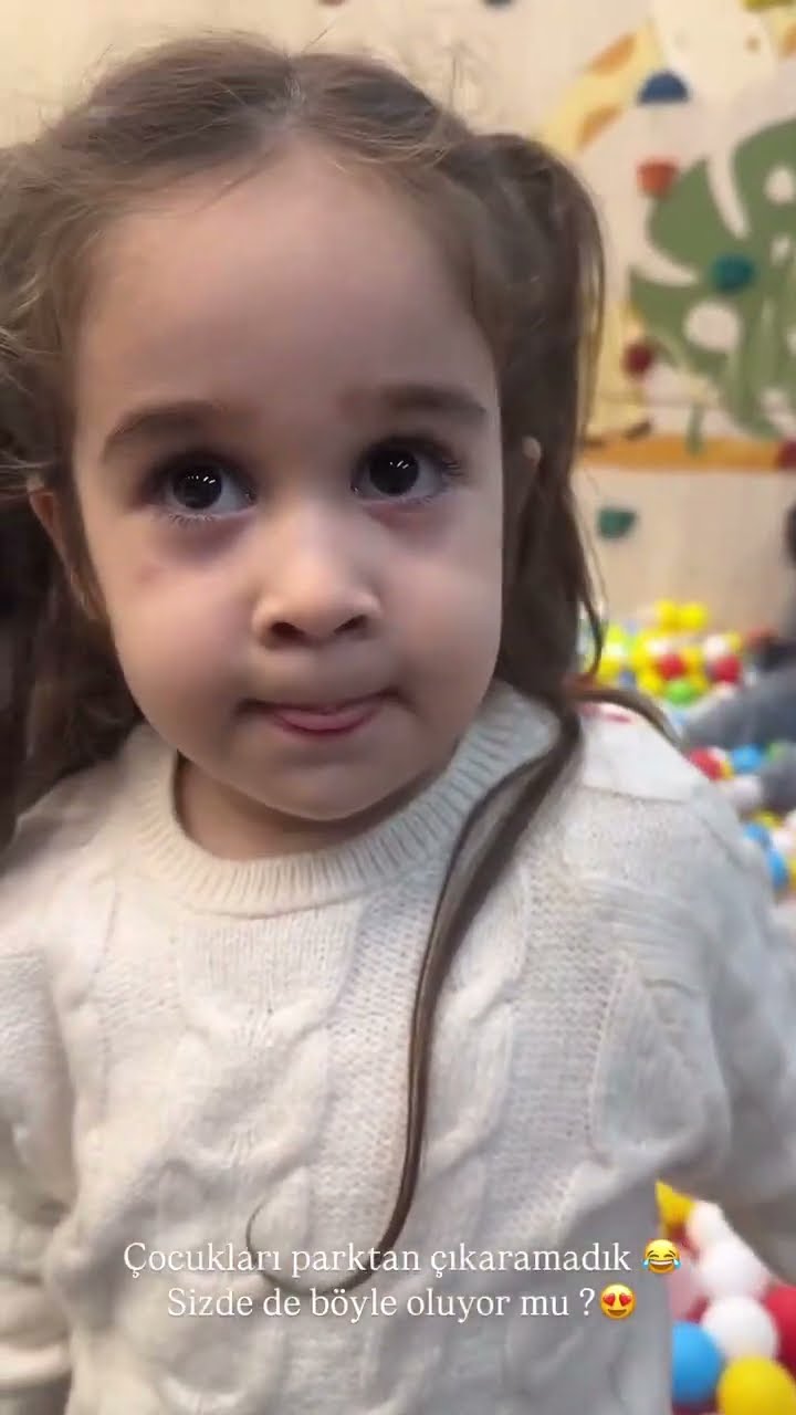 Çocukları parktan çıkaramadık?Sizde de böyle oluyor mu??