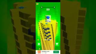 Drop stack ball-fall helix blast crash level 4 3d gameplay android #game #shorts screenshot 4