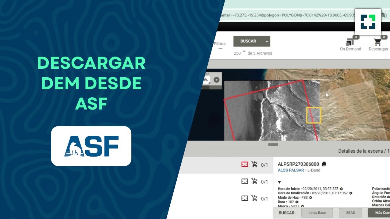 Descarga DEM GRATIS desde la plataforma del ASF (Sin errores y paso a paso) 🛰️