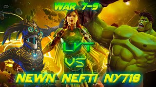 Cooking Node 3 Sersi! | War 7-9 | L•V•T vs NewN, Nefti, NY718 | Season-58