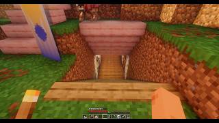 Playing on an Aternos server. Minecraft survival. #minecraft #survival