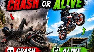 🔥 Bike Stunt Challenge – CRASH or ALIVE? 😱🏍️ screenshot 1