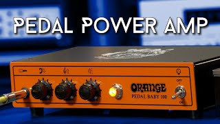 Pedal Power Amp! Orange Pedal Baby vs. SD Power Stage 170