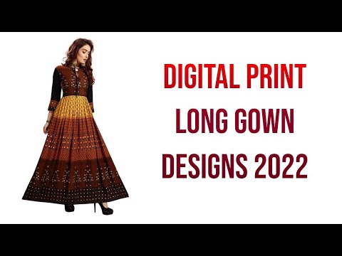 TRENDY LAYERED TIERED GATHERED GOWN || Cutting and Sewing - YouTube