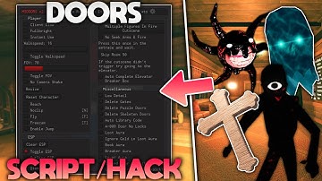ROBLOX Doors Script / Hack GUI Hack | Entity Spawner, Get Crucifix, AutoFarm, Auto Win And More!!
