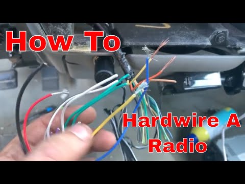 किसी भी वाहन में आफ्टरमार्केट रेडियो को हार्ड वायर कैसे करें