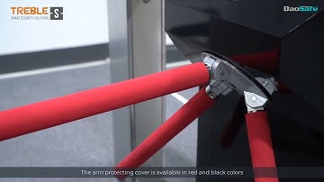 Daosafe DSN 10 Nebula Tripod Turnstile With Card Solution