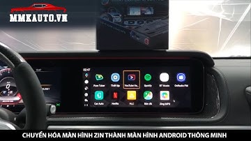 Xem Yotube và dẫn đường Vietmap trên màn hình Mercedes nguyên bản | Carplay Ai Box cho G63