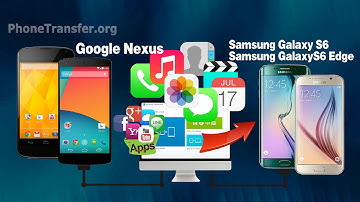 Sync Calendar/Call Logs/Apps/Media from Google Nexus 4/5/6 Phone to Samsung Galaxy S7/S6 (Edge)