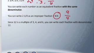 Mr. Hardy Teaches: Gr 6 Math - Unit 4-Lesson 3: Comparing Mixed Numbers and Improper Fractions