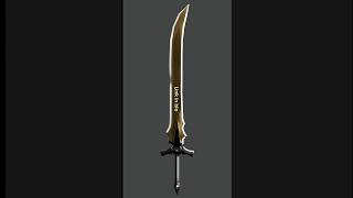MAYA : Sword model tutorial [DAY-94] #maya #modeling #art #car #unrealengine #unity #render #fyp #94