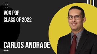 Voxpop - Emba Mcgill-Hec Montréal Cl Of 2022 - Carlos Andrade