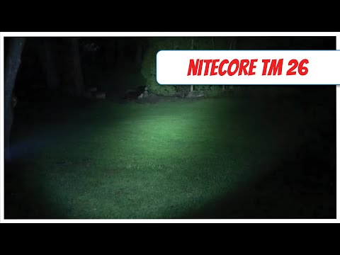 NiteCore TM26 Review flashlight review