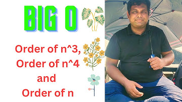 BIG O series | O(n) | O(n^3) | O(n^4) | By Sylas Halder