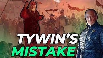 De mislukte staatsgreep van Tywin Lannister: De trots van Duskendale (ASOIAF Geschiedenis)