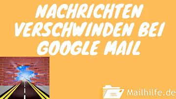 Was tun wenn E-Mails verschwinden?