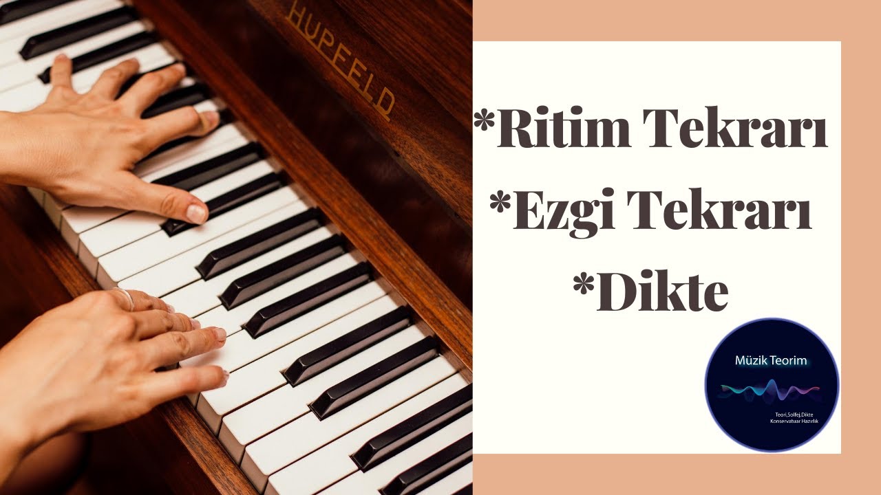 RİTİM-EZGİ-DİKTE ÇALIŞMALARI