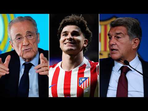 BARCELONA SET TO MAKE *NEW* BID FOR JULIAN ALVAREZ - AFTER REAL MADRID HAVE €150M BID REJECTED!
