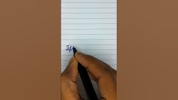 ✍️📝 Write FIFTY-THREE In Cursive Writing ✍️ #shorts #numbers #cursivewriting