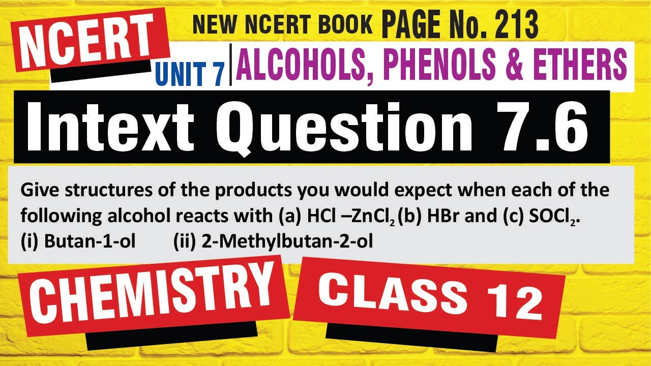 intext question 7.6 chemistry class 12 | intext question 7.6 class 12 ...