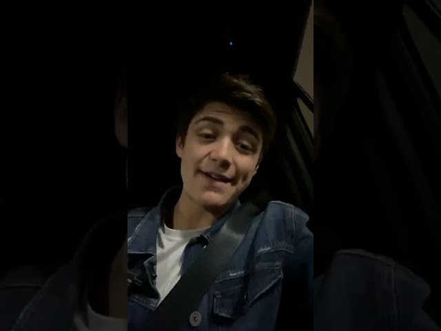Asher Angel (@asherangel) archived Instagram live stream from April 2, 2020