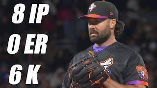 Robbie Ray Throws 8 Strong Innings with 6 Ks vs A's!