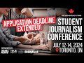 Good News! The Democracy Fund extends application deadline for Student Journalism Conference