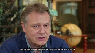 François-Paul Journe interviewed on the élégante by F.P.Journe at the SIHH 2018 – F.P. Journe