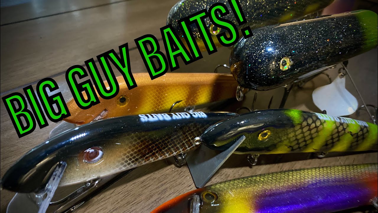 BIG GUY BAITS, Musky Fishing Lures! 