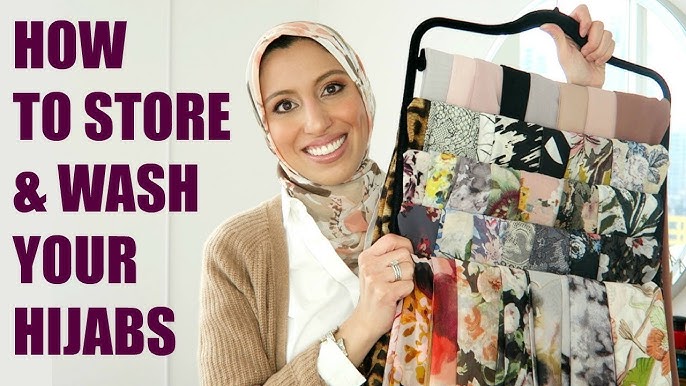 Here Are 5 Ways To Easily Organise Your Hijabs For Under $10!