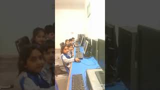 Part of computer Activity students are so excited