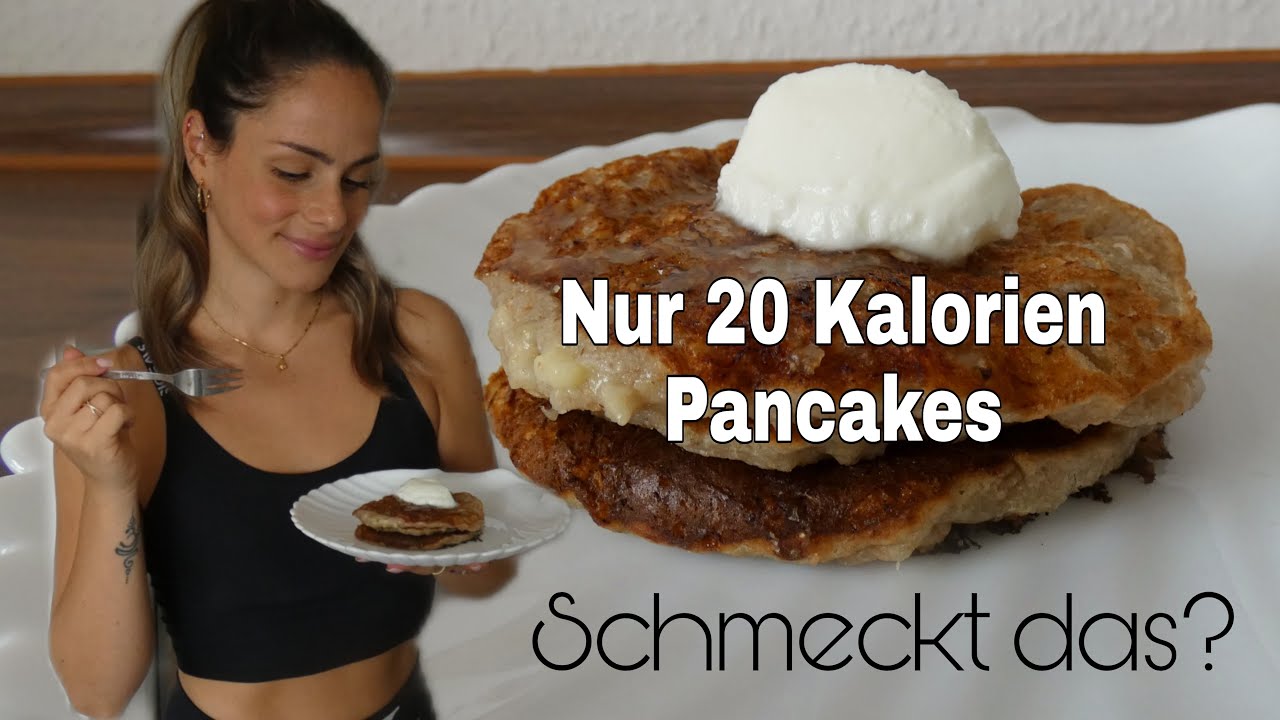 Wie Viele Kalorien Hat Ein Pancake Nur 20 Kalorien Pancakes selber machen ohne Ei und ohne Zucker | Gesund
