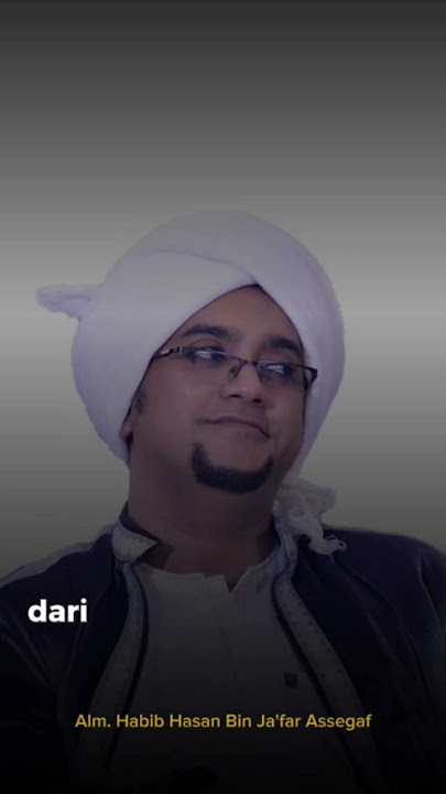 Nasehat Habib Hasan Bin Ja'far Assegaf Sabar kalo dapet Ujian