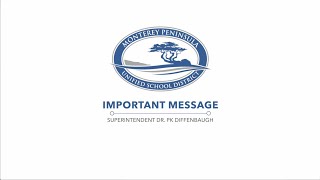 Superintendent PK Diffenbaugh's Message | Spring Break 2022